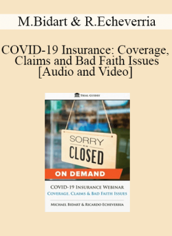 Audio and Video COVID 19 Insurance Coverage Claims and Bad Faith Issues 250x343 1 - eSys[GroupBuy]