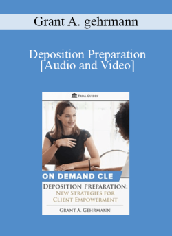 Audio and Video Deposition Preparation New Strategies for Client Empowerment 250x343 1 - eSys[GroupBuy]