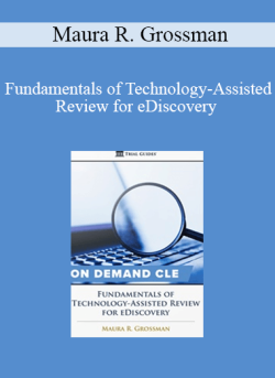 Fundamentals of Technology Assisted Review for eDiscovery 250x343 1 - eSys[GroupBuy]