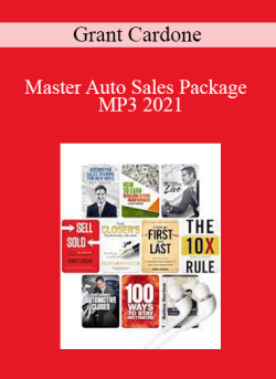 Grant Cardone – Master Auto Sales Package MP3 2021