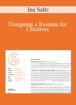 Ina Saltz Designing a Resume for Creatives 250x343 1 - eSys[GroupBuy]
