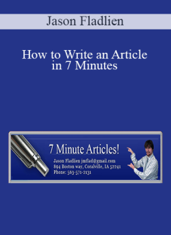 Jason Fladlien How to Write an Article in 7 Minutes 250x343 1 - eSys[GroupBuy]