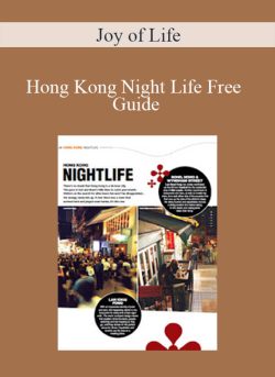 Joy of Life – Hong Kong Night Life Free Guide