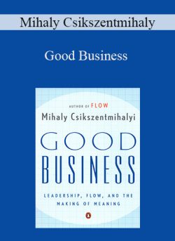 Mihaly Csikszentmihaly – Good Business