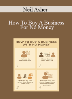 Neil Asher – How To Buy A Business For No Money