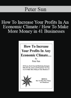 Peter Sun – How To Increase Your Profits In An Economic Climate / How To Make More Money in 41 Businesses