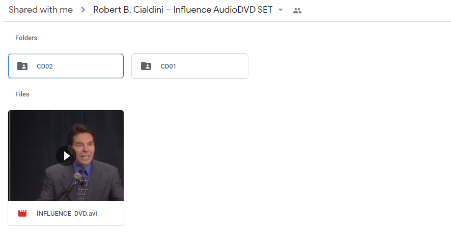 influence-audio-dvd-set Robert B. Cialdini - Influence Audio/DVD SET
