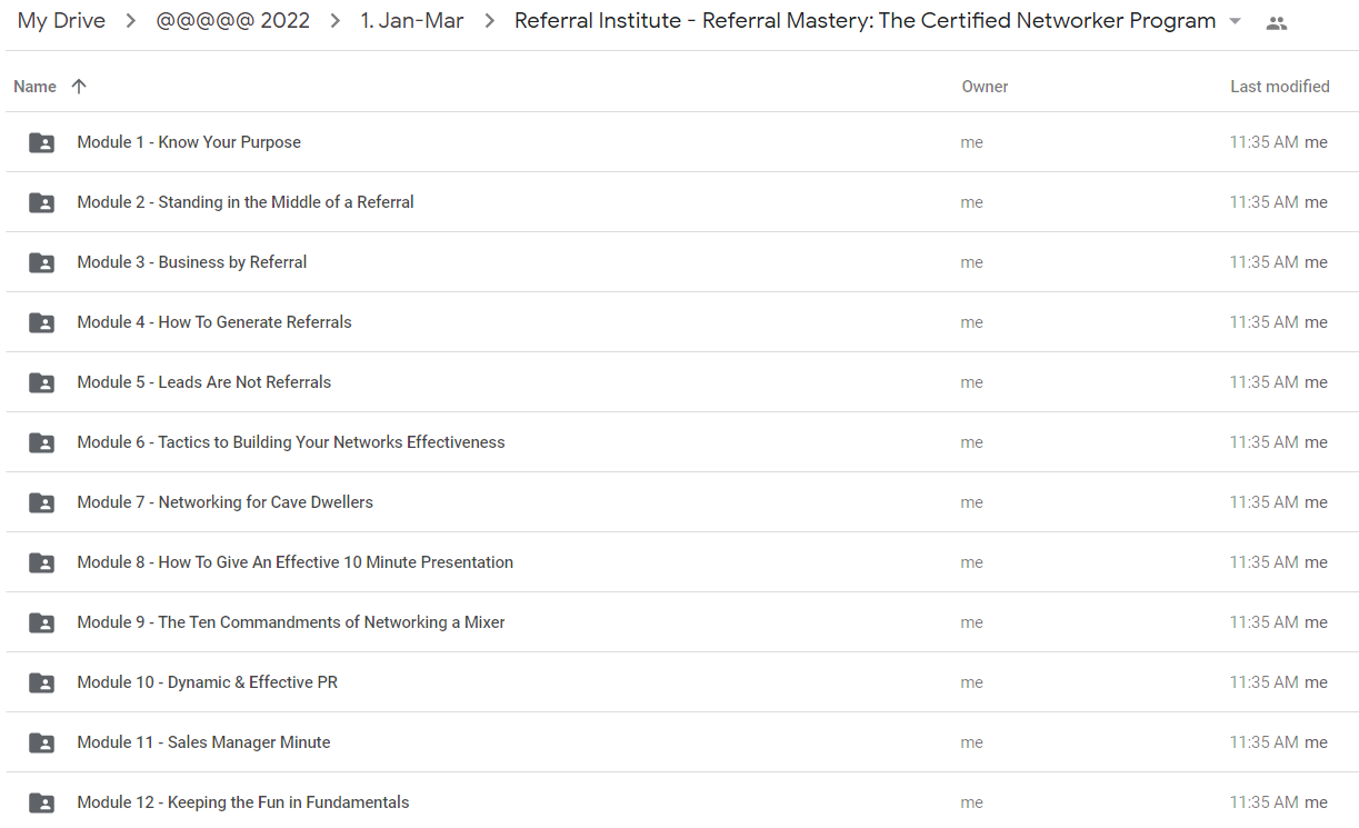 Referral Mastery
