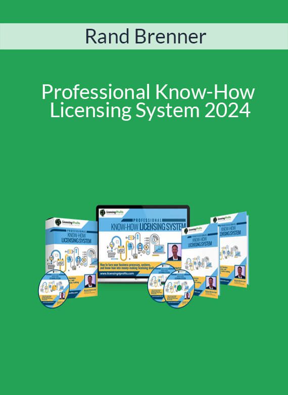 Rand Brenner Professional Know How Licensing System 2024 - eSys[GroupBuy]