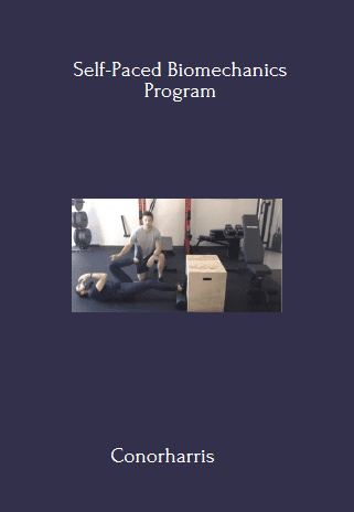 Self-Paced Biomechanics Program - conorharris